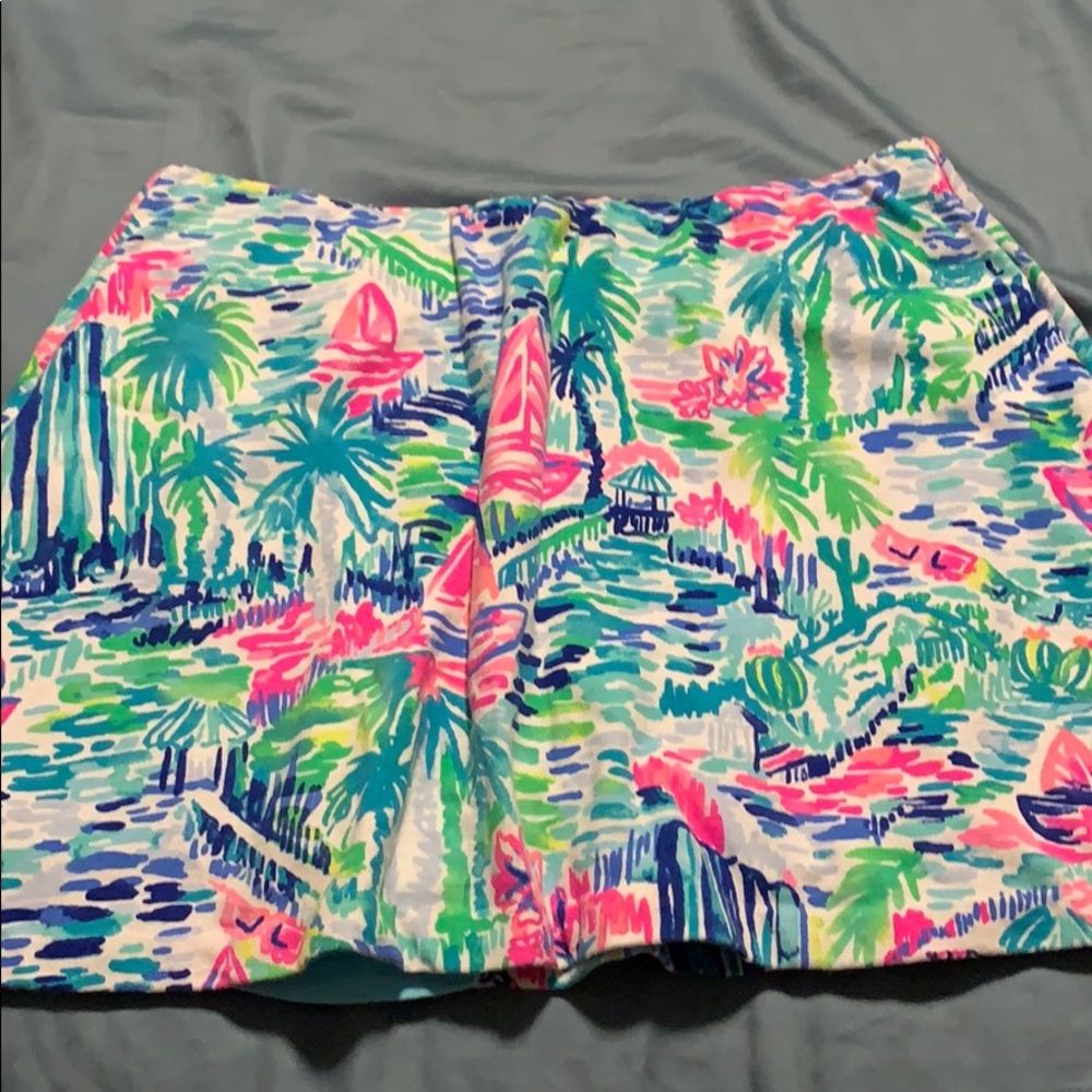 EUC small Lilly Pulitzer skort